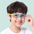 Silica Gel Soft Kid Eyeglasses Multicolored Optical Frame anti blue light